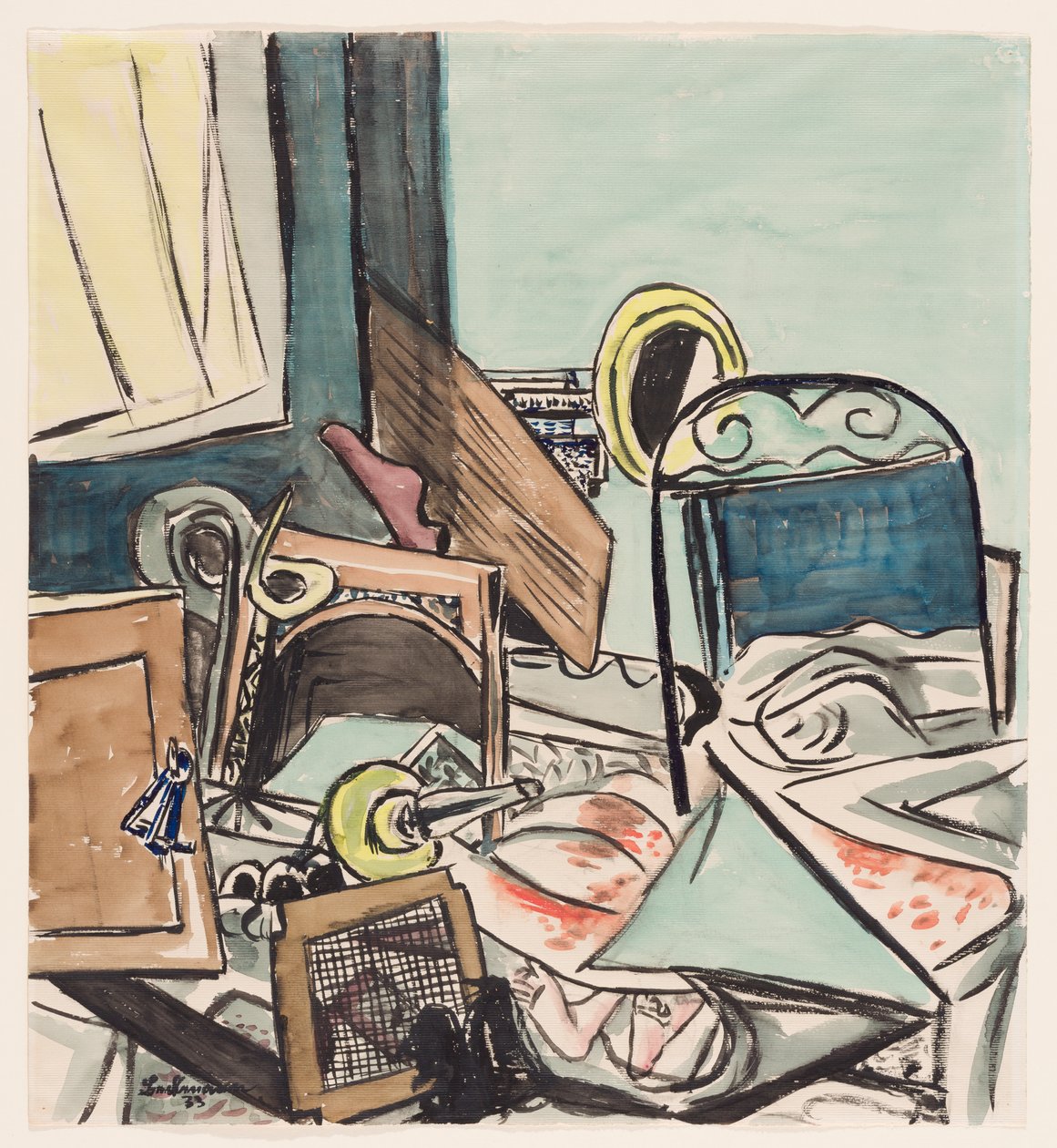 Vražda od Max Beckmann