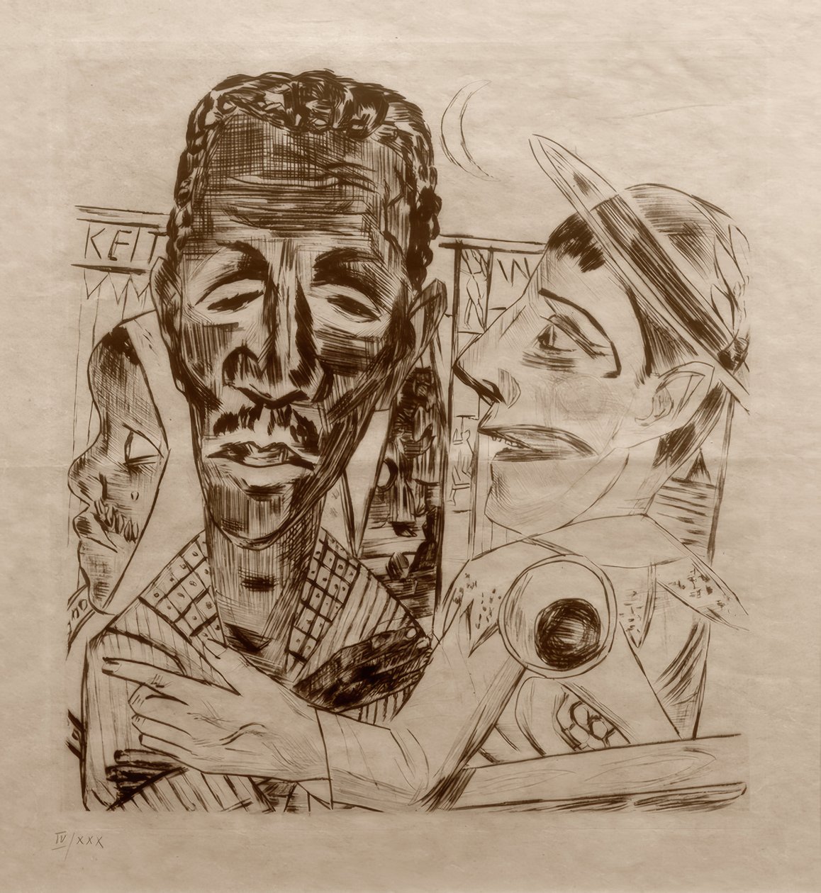 Černoch od Max Beckmann