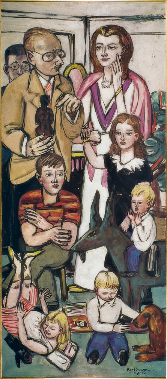 Rodina Die Hope od Max Beckmann