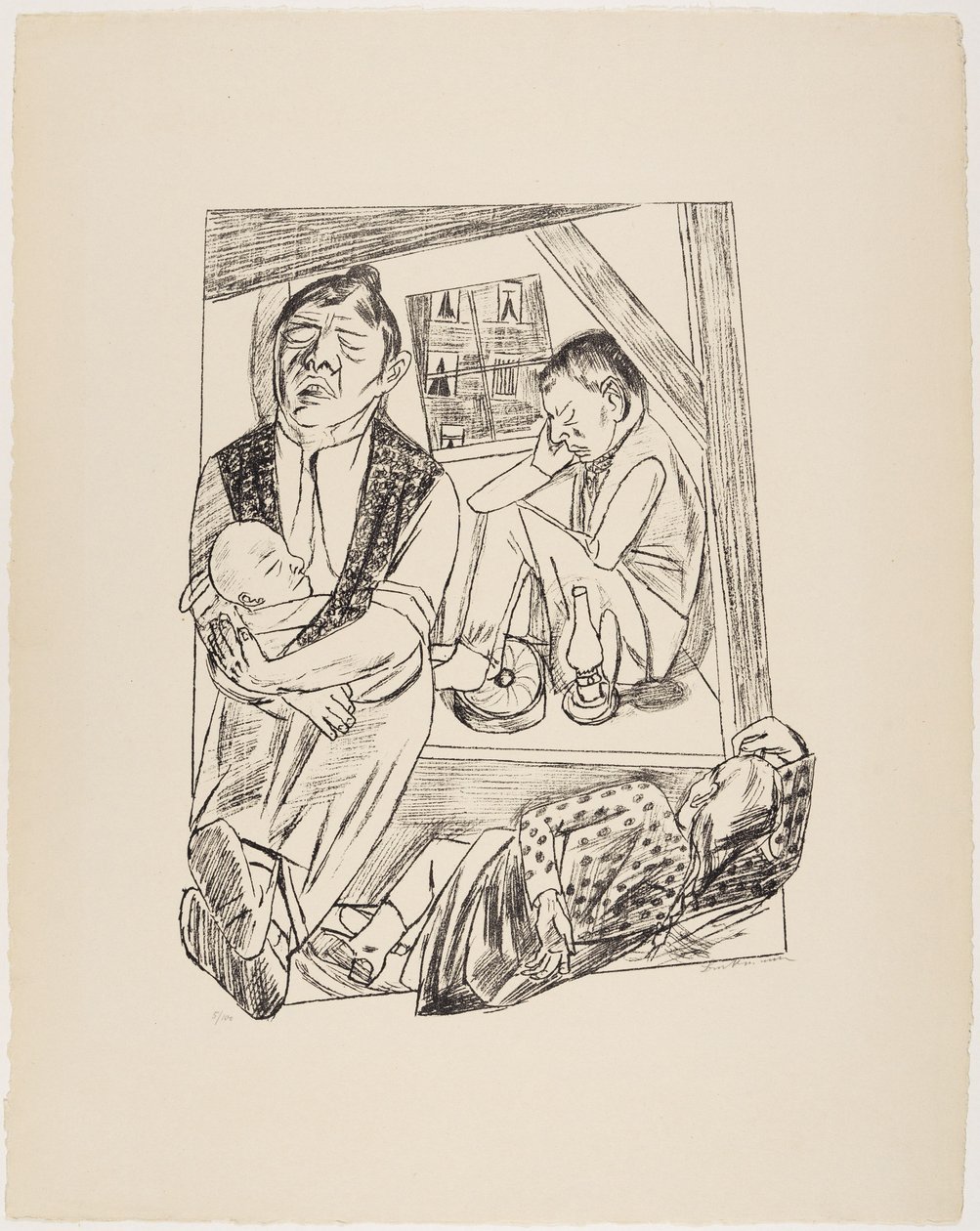 Noc od Max Beckmann