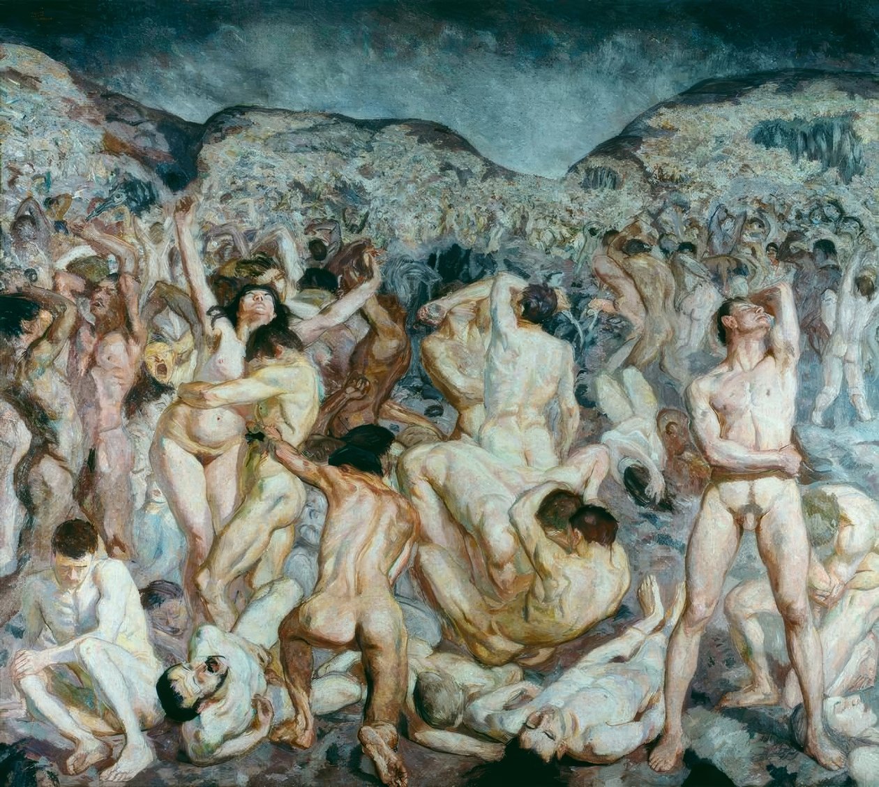 Válka od Max Beckmann