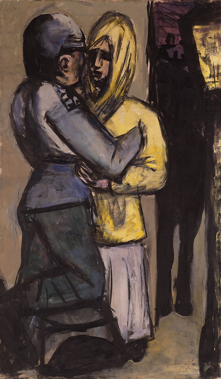 rozloučení Beru si dovolenou od Max Beckmann