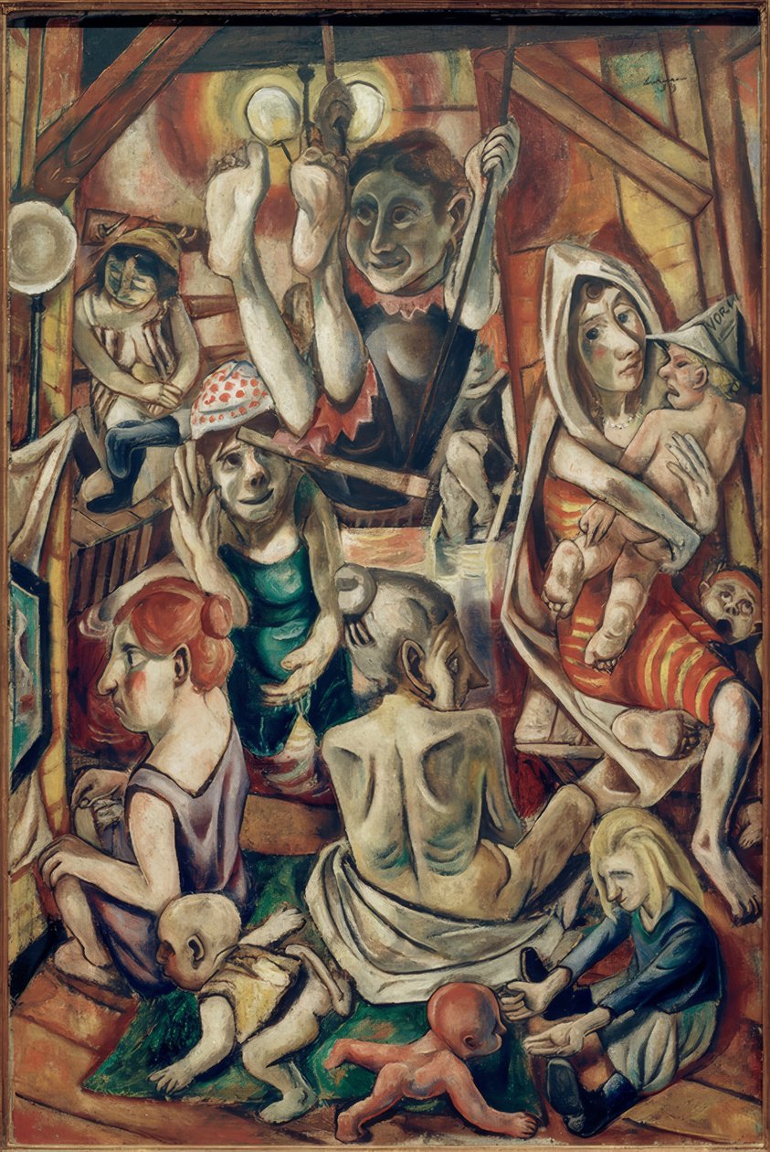 Dámská koupel od Max Beckmann