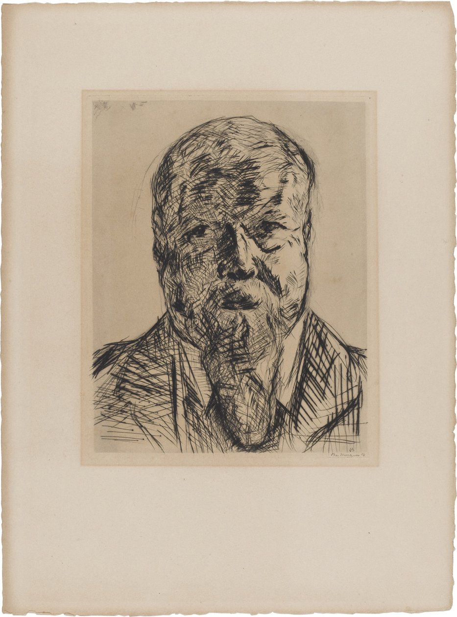 Tajný rada Dr. Carl Robert (1850-1922) od Max Beckmann