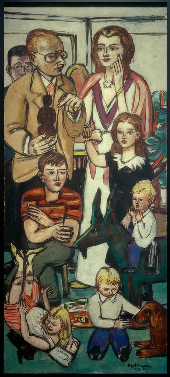 Skupinový obrázek Hope od Max Beckmann