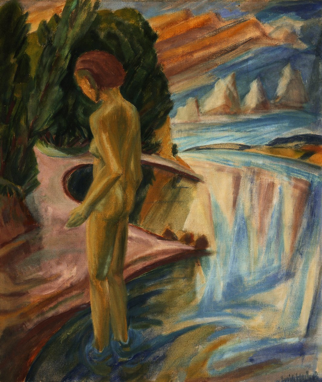 Sklizeň sena; Heuernte od Max Beckmann