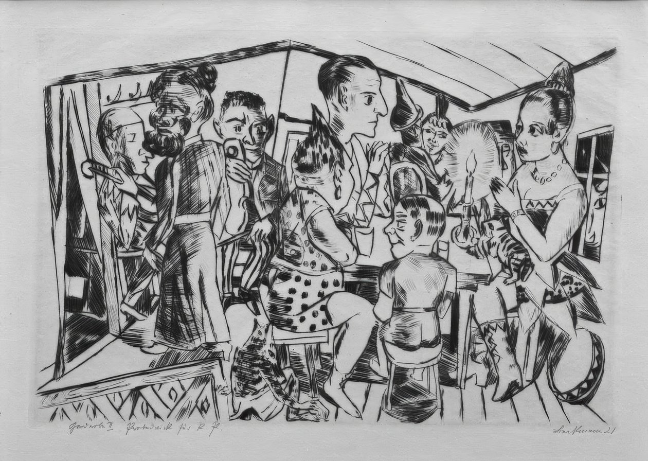 Zákulisí od Max Beckmann