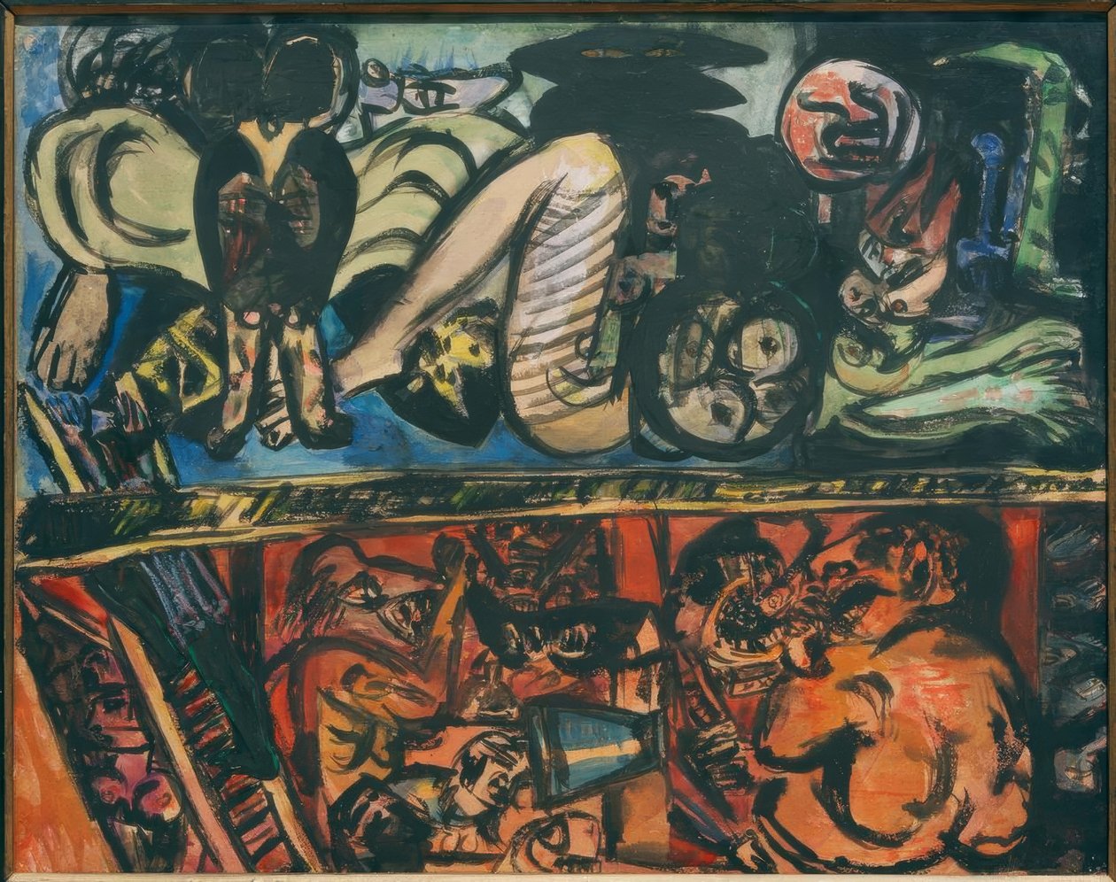 Peklo a limba od Max Beckmann