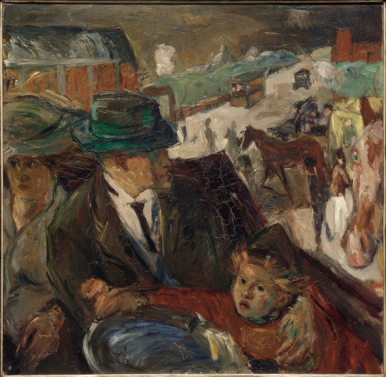 V autě od Max Beckmann