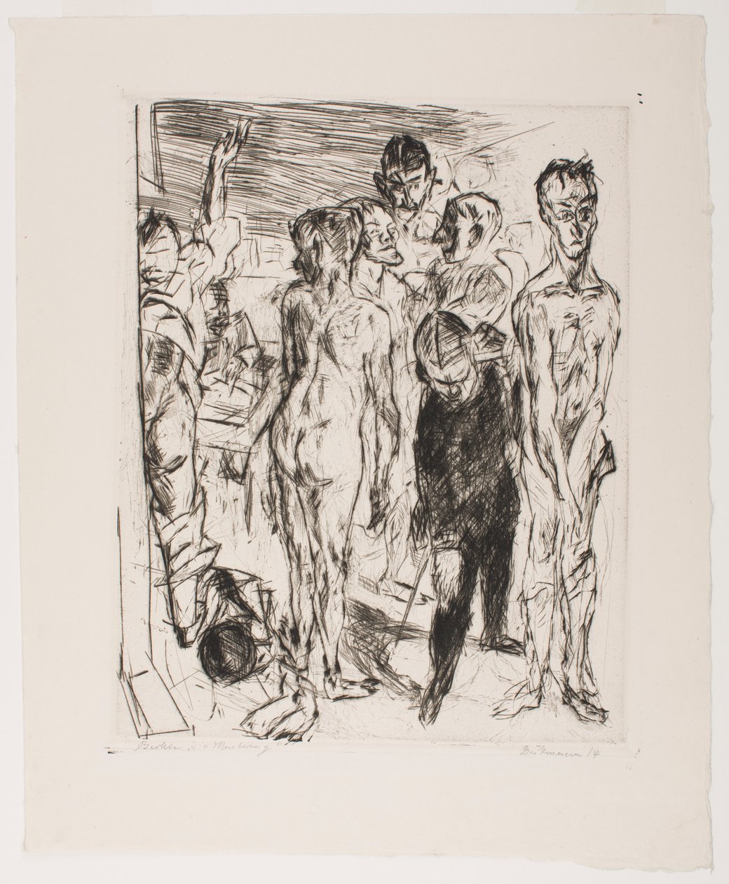 Inspekce od Max Beckmann