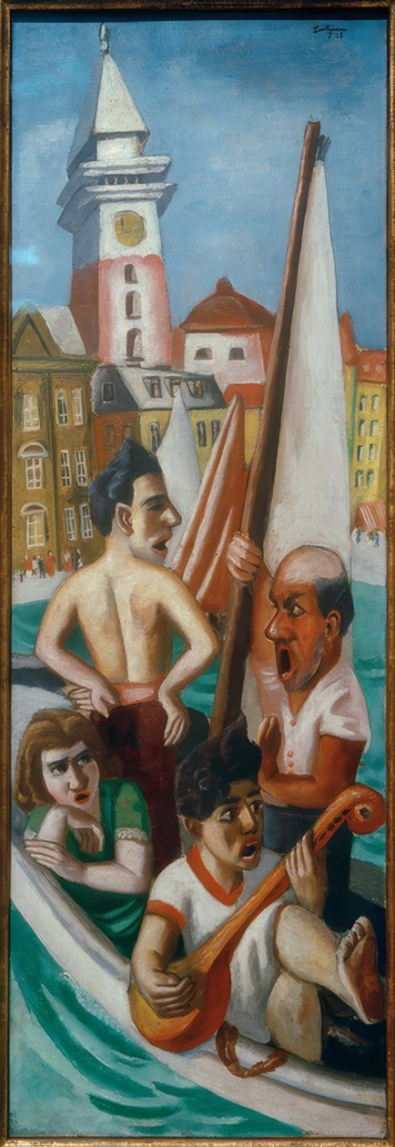 Italská fantasy od Max Beckmann