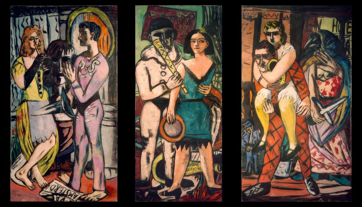 karneval od Max Beckmann
