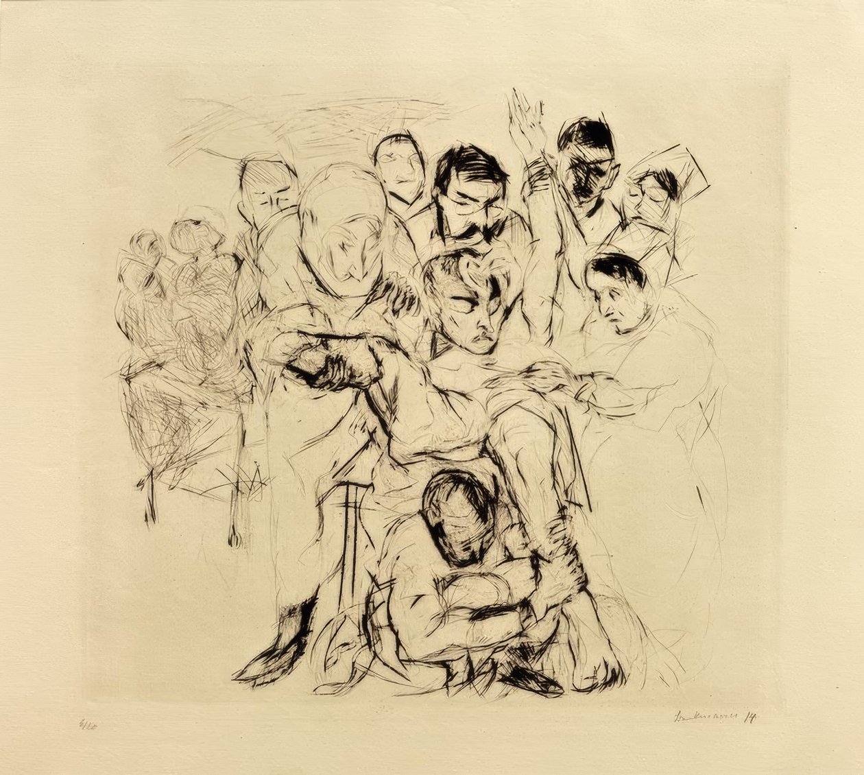 Malý provoz od Max Beckmann