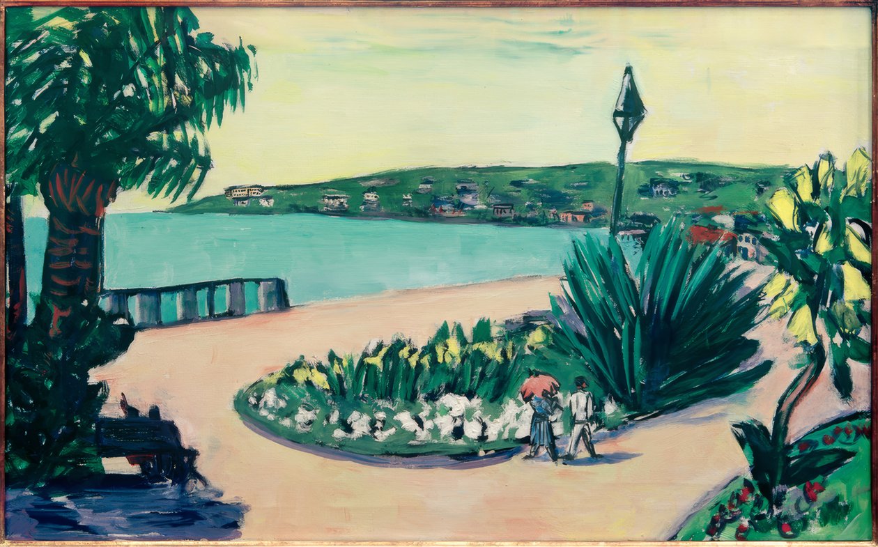 Malá italská krajina od Max Beckmann