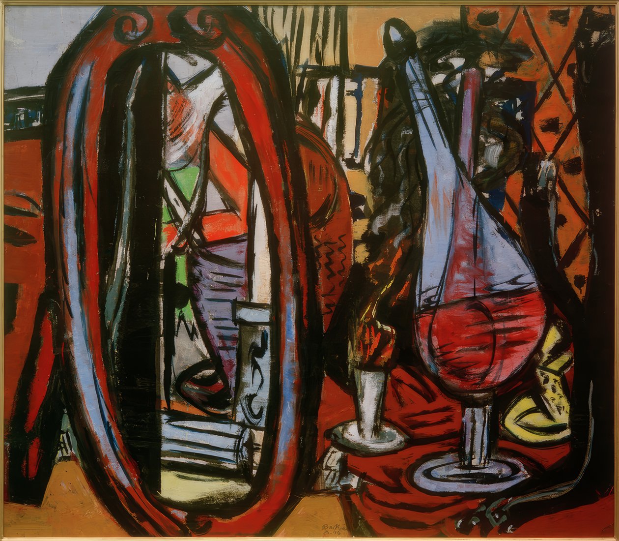 Laboratorní zkušebna od Max Beckmann