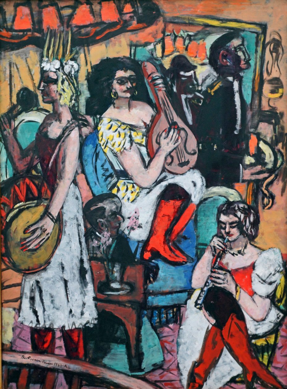 Dámská kapela od Max Beckmann