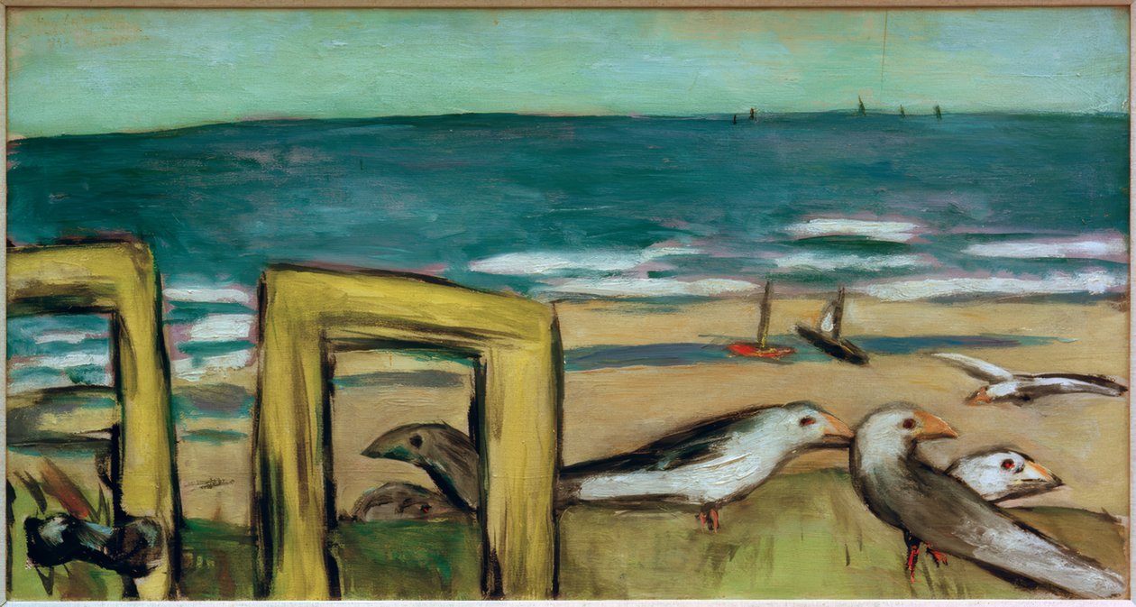 Rackové, slunečno od Max Beckmann