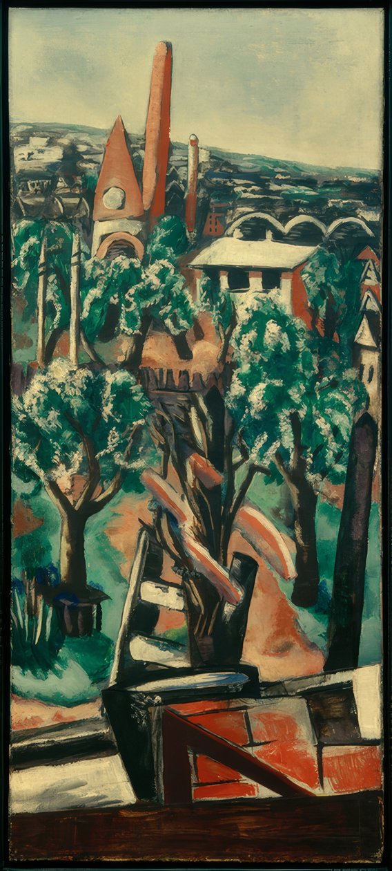 Nová budova od Max Beckmann