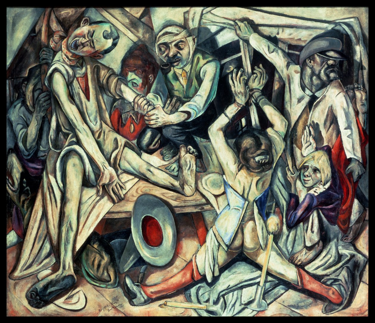 Noc od Max Beckmann