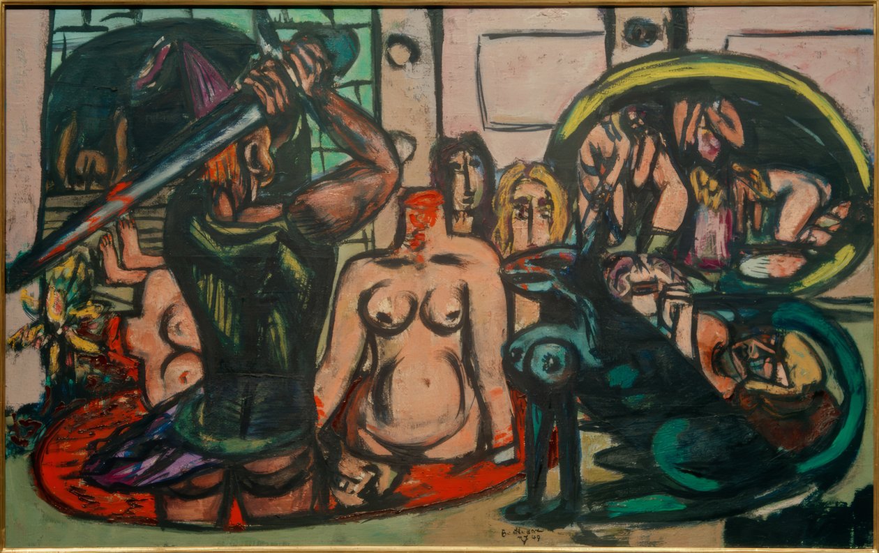 Perseus (Herkules) závěrečný úkol od Max Beckmann