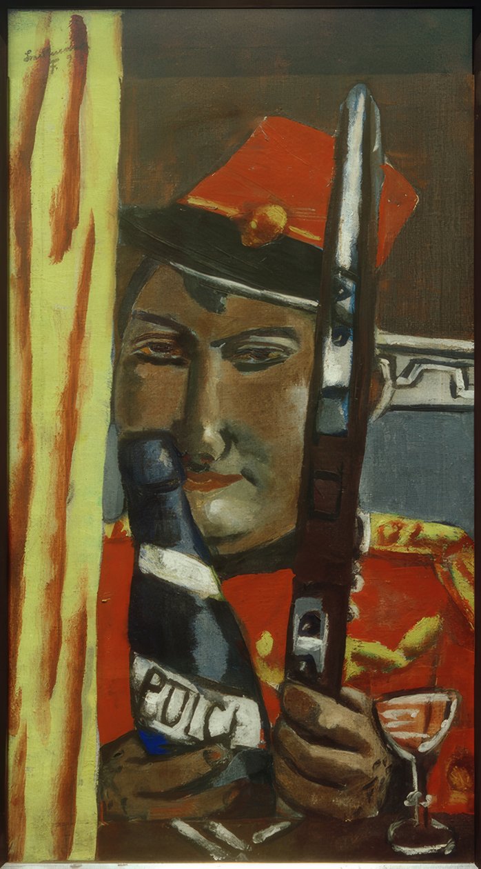 Peruánský voják chce pít od Max Beckmann