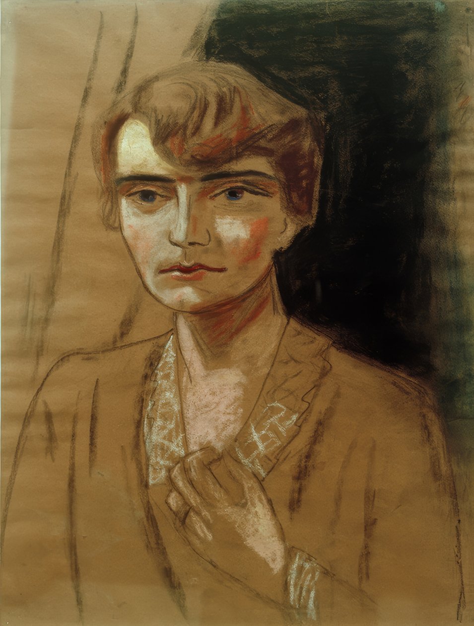 Portrét Naïly od Max Beckmann