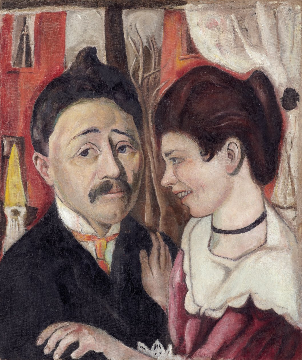 Portrét manželů Carl od Max Beckmann