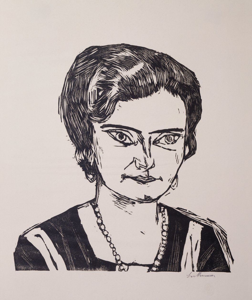 Portrét paní HM (Naila) od Max Beckmann