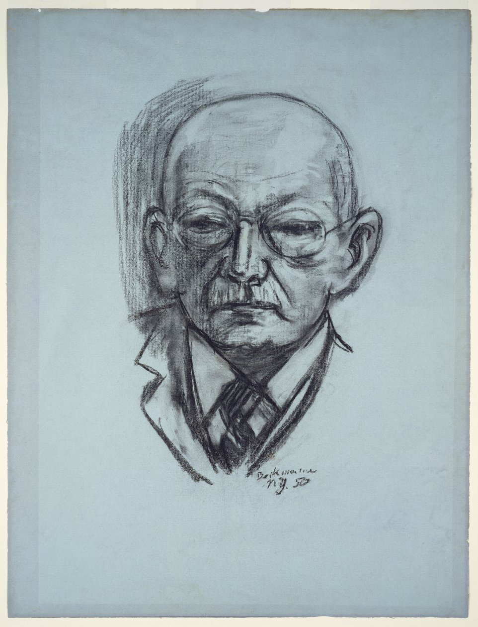 Portrét Georga Swarzenského od Max Beckmann
