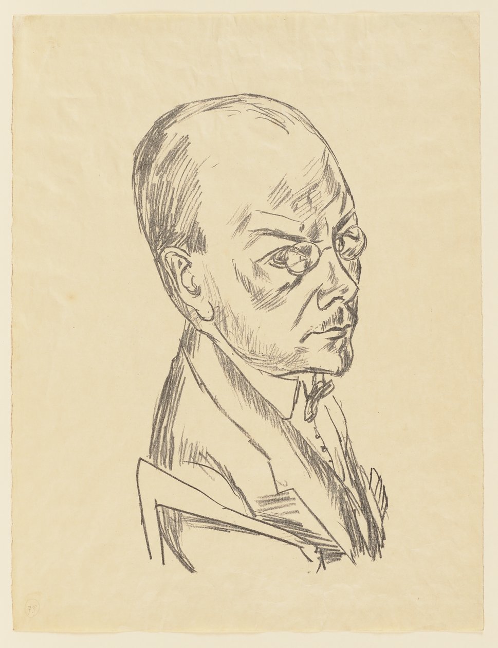 Portrét Georga Swarzenského od Max Beckmann