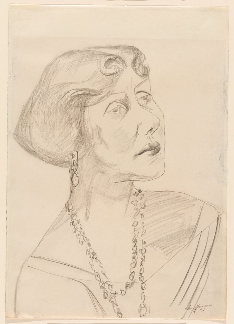Portrét Lilly von Schnitzler od Max Beckmann