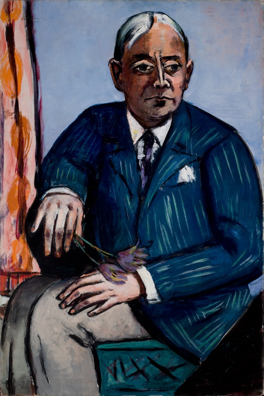 Portrét Ludwiga Bergera od Max Beckmann