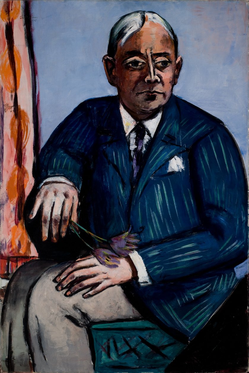 Portrét Ludwiga Bergera od Max Beckmann
