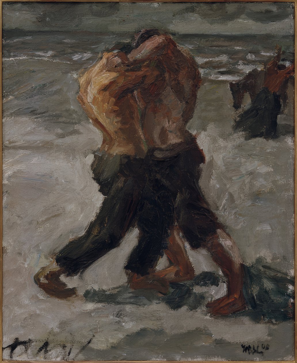 Soupeři: Dvojice vyzvánění od Max Beckmann