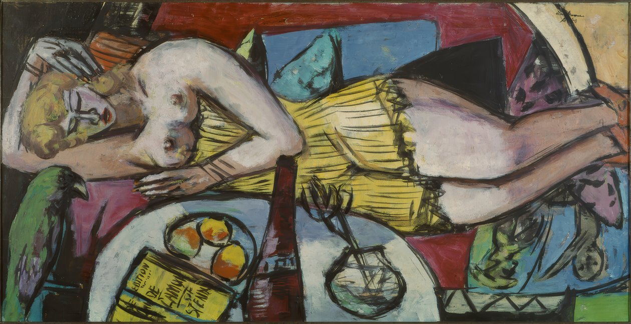 Odpočívající žena (Svět žen) od Max Beckmann