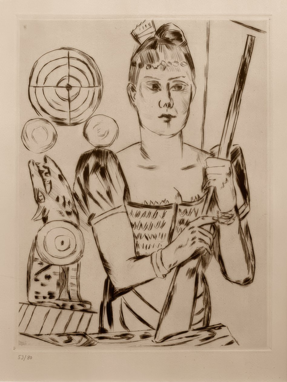 Střelecká galerie od Max Beckmann