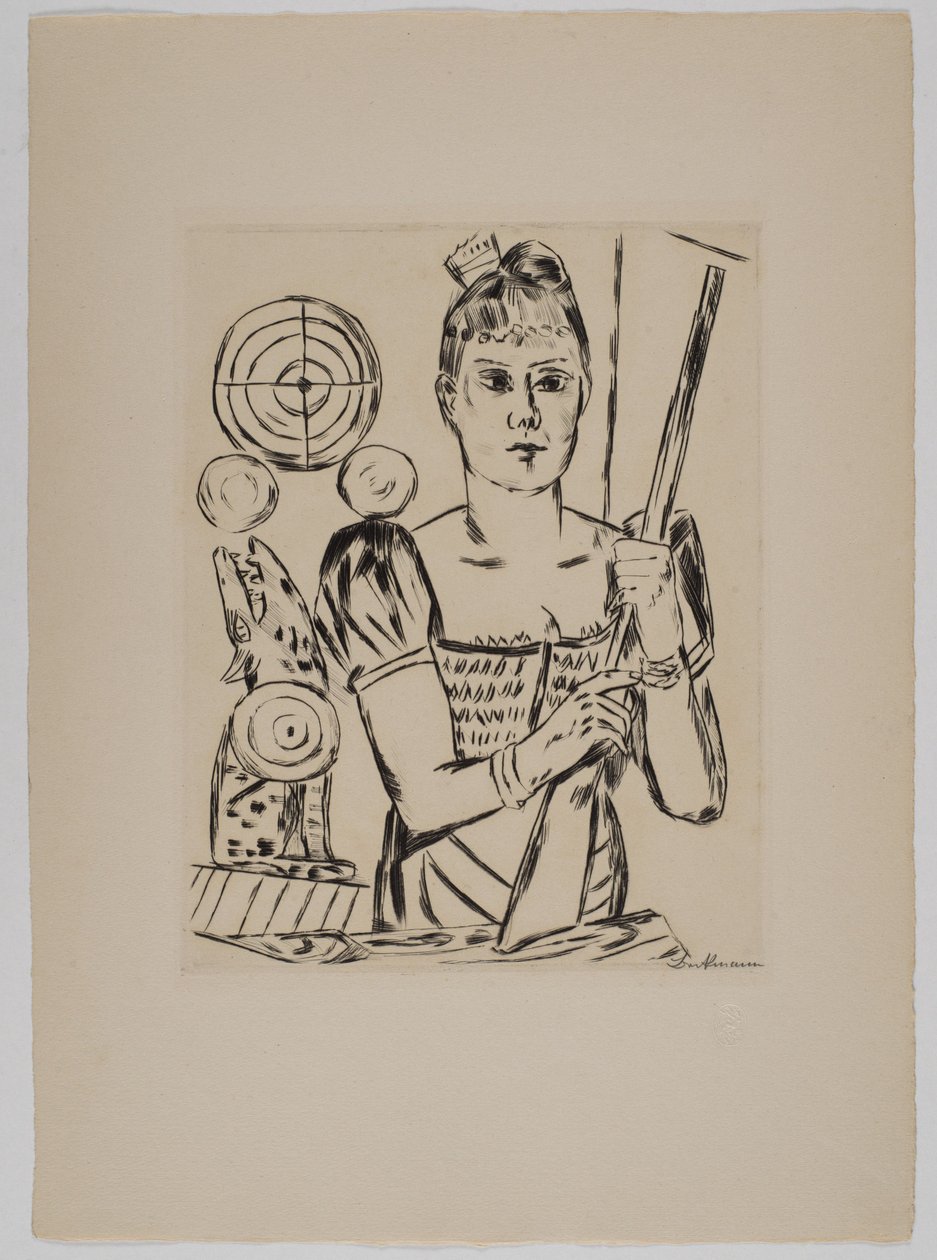 střelnice od Max Beckmann