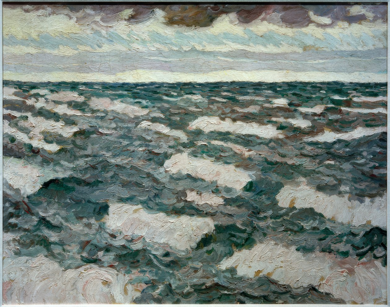 Jezero večer od Max Beckmann