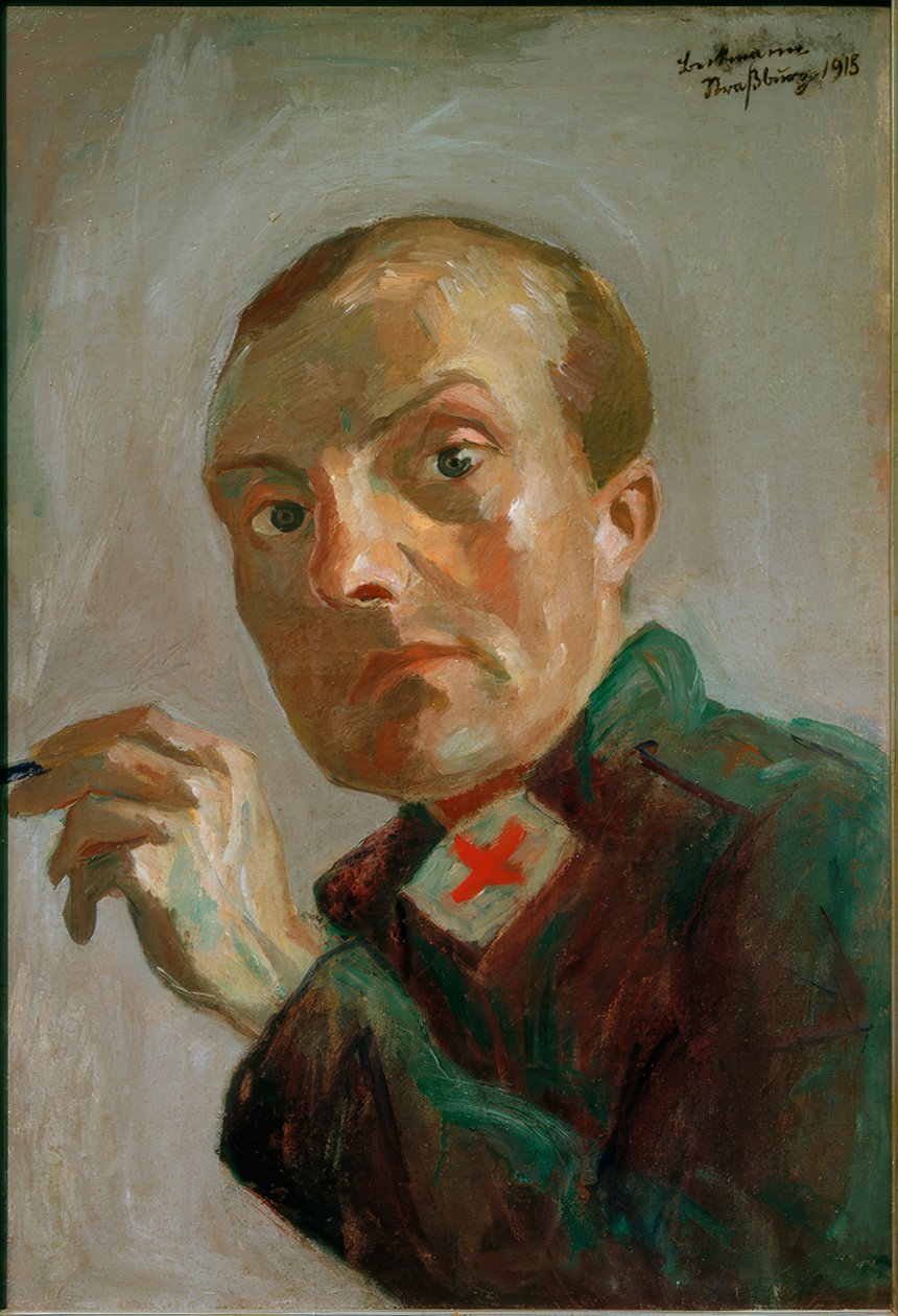 Autoportrét jako zdravotní sestra od Max Beckmann