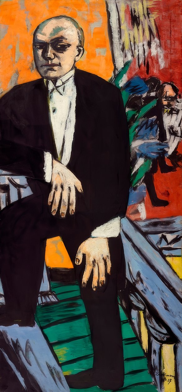 Autoportrét od Max Beckmann