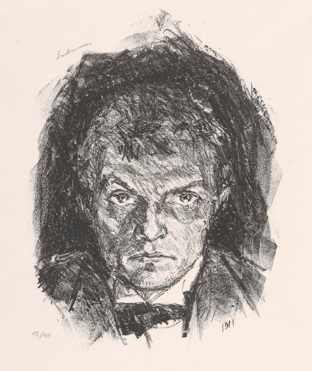 Autoportrét od Max Beckmann