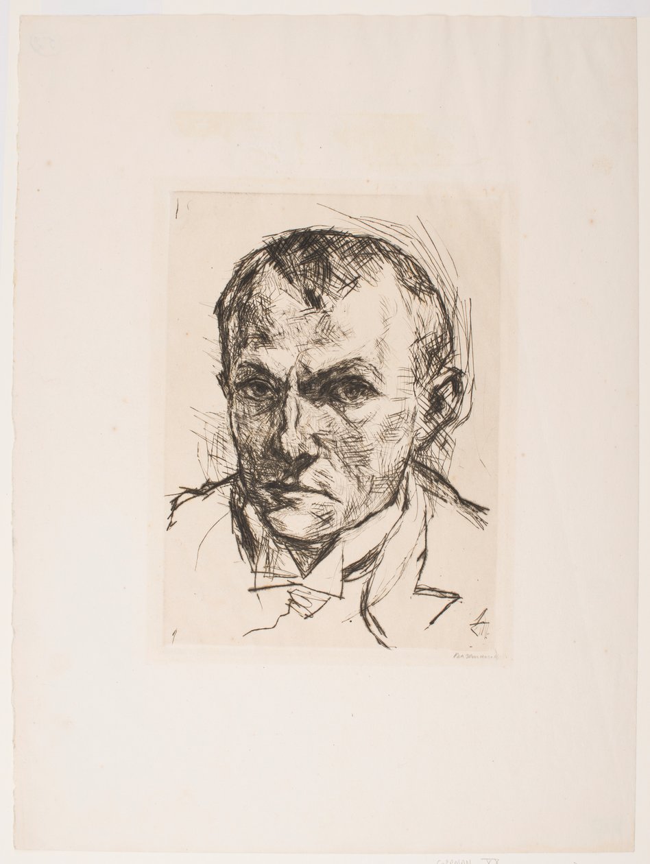 Autoportrét od Max Beckmann