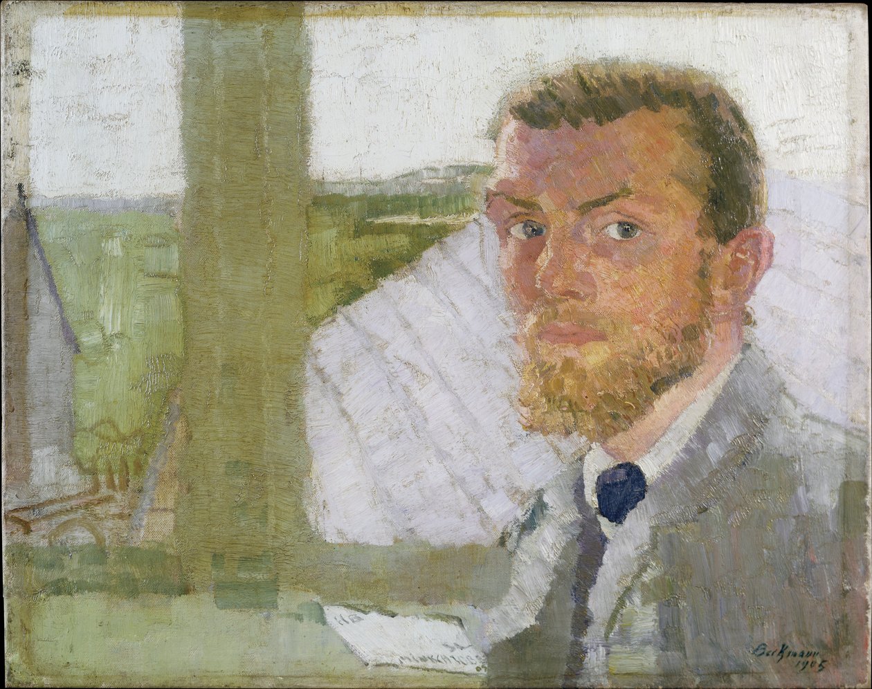 Autoportrét od Max Beckmann