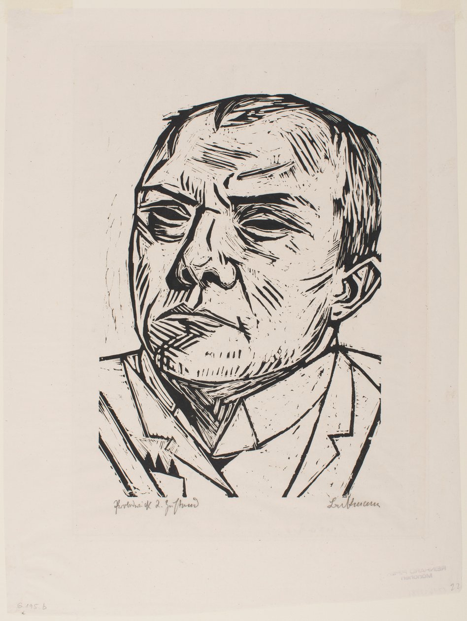 Autoportrét od Max Beckmann
