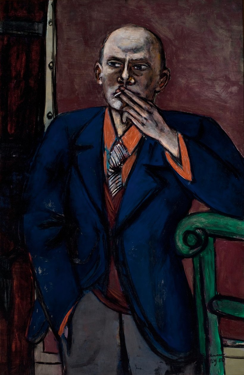 Autoportrét od Max Beckmann