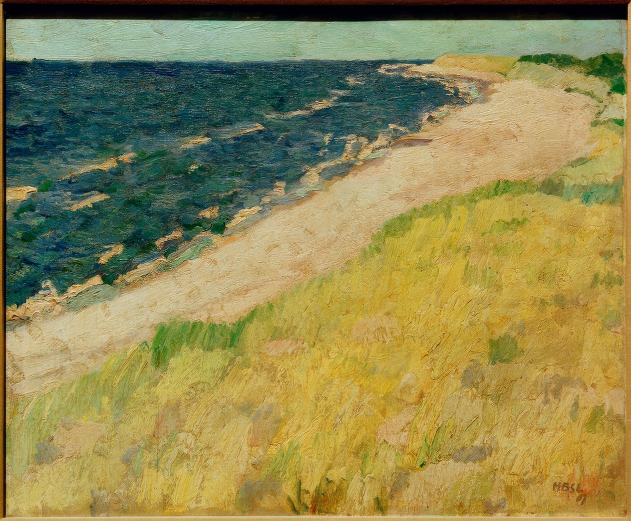 Letní den u moře od Max Beckmann