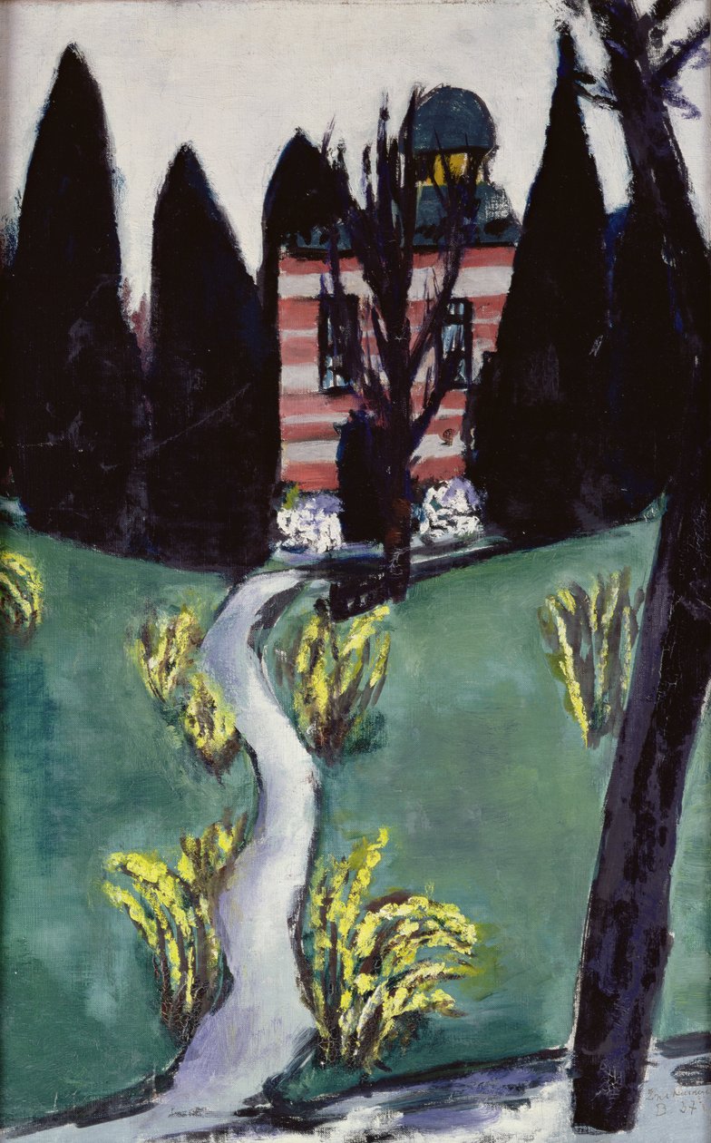 Kaple Stourdza v Baden-Badenu od Max Beckmann