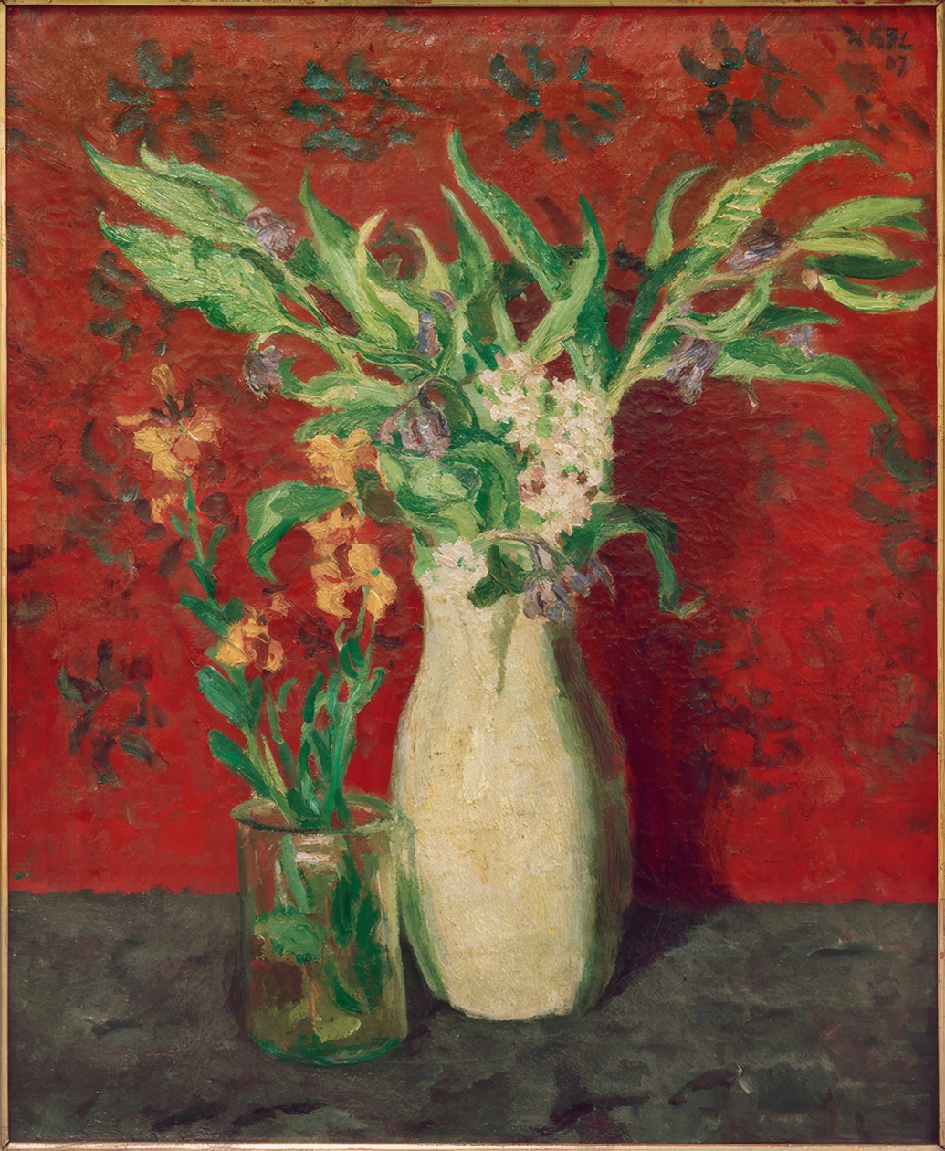 Marsh květiny od Max Beckmann