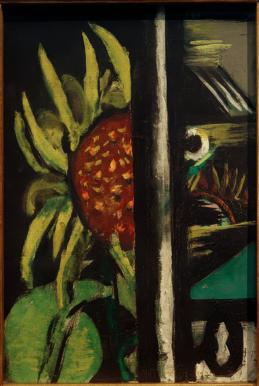 Slunečnice od Max Beckmann