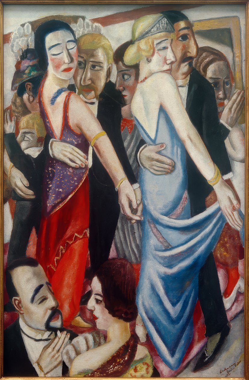 Tanec v Baden-Badenu od Max Beckmann